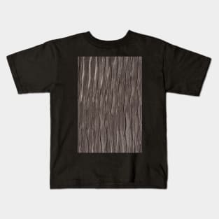 Brown fabric texture Kids T-Shirt